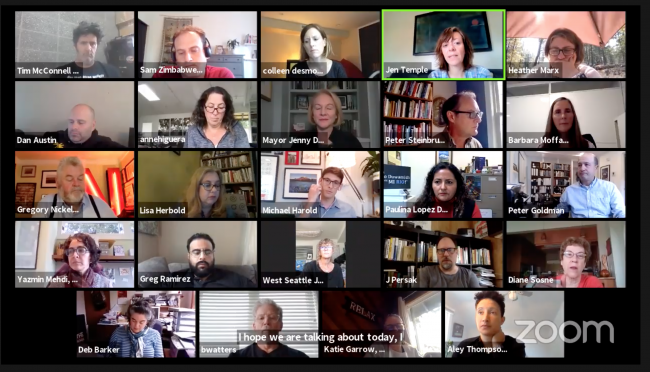 West Seattle Bridge Community Task Force meeting takes the next to last ...